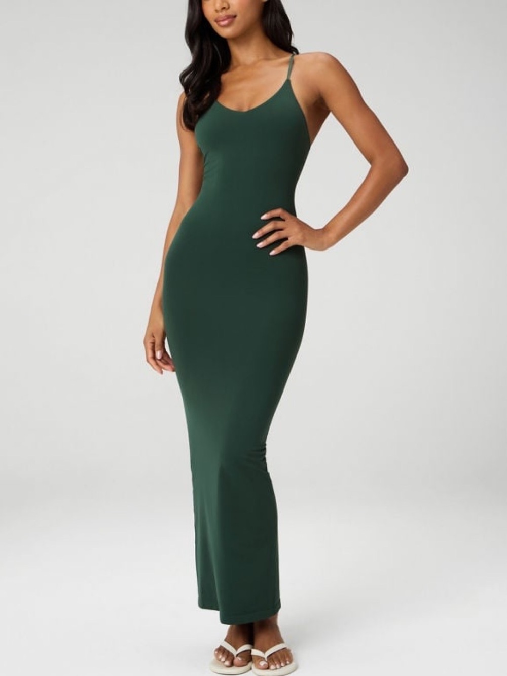 Fabletics maxi bodycon dress